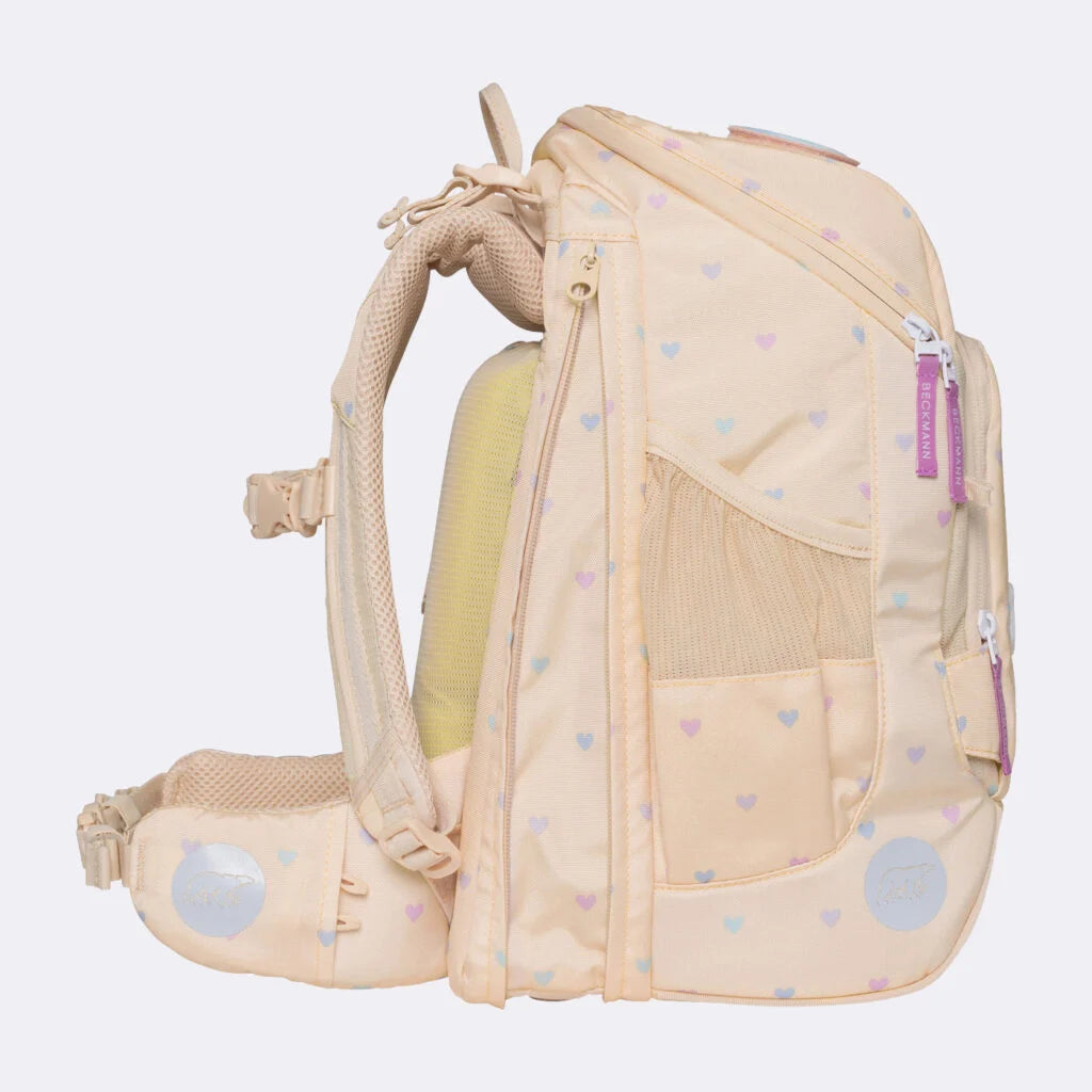Ghiozdan, rucsac ergonomic cu pernǎ de aer Beckmann, Active Air FLX, Yellow Heart
