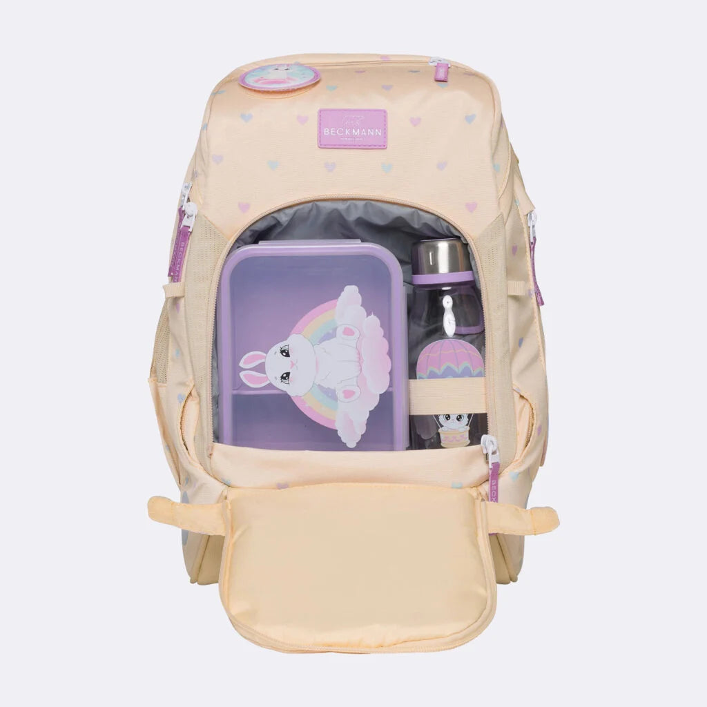 Ghiozdan, rucsac ergonomic cu pernǎ de aer Beckmann, Active Air FLX, Yellow Heart