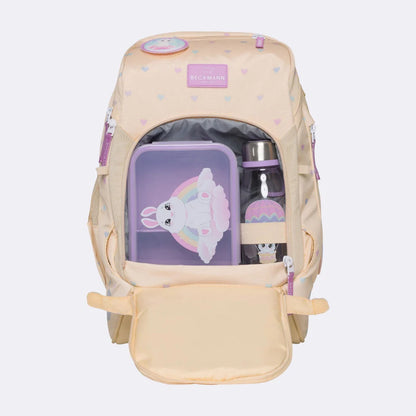 Ghiozdan, rucsac ergonomic cu pernǎ de aer Beckmann, Active Air FLX, Yellow Heart