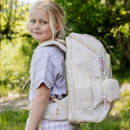 Ghiozdan, rucsac ergonomic cu pernǎ de aer Beckmann, Active Air FLX, Yellow Heart