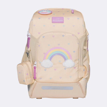 Ghiozdan, rucsac ergonomic cu pernǎ de aer Beckmann, Active Air FLX, Yellow Heart