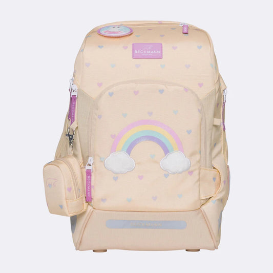Ghiozdan, rucsac ergonomic cu pernǎ de aer Beckmann, Active Air FLX, Yellow Heart