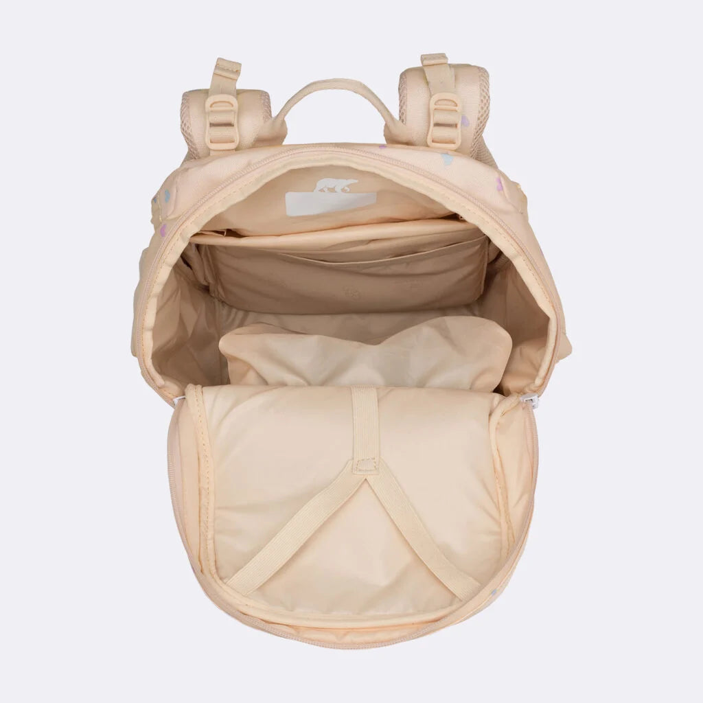 Ghiozdan, rucsac ergonomic cu pernǎ de aer Beckmann, Active Air FLX, Yellow Heart