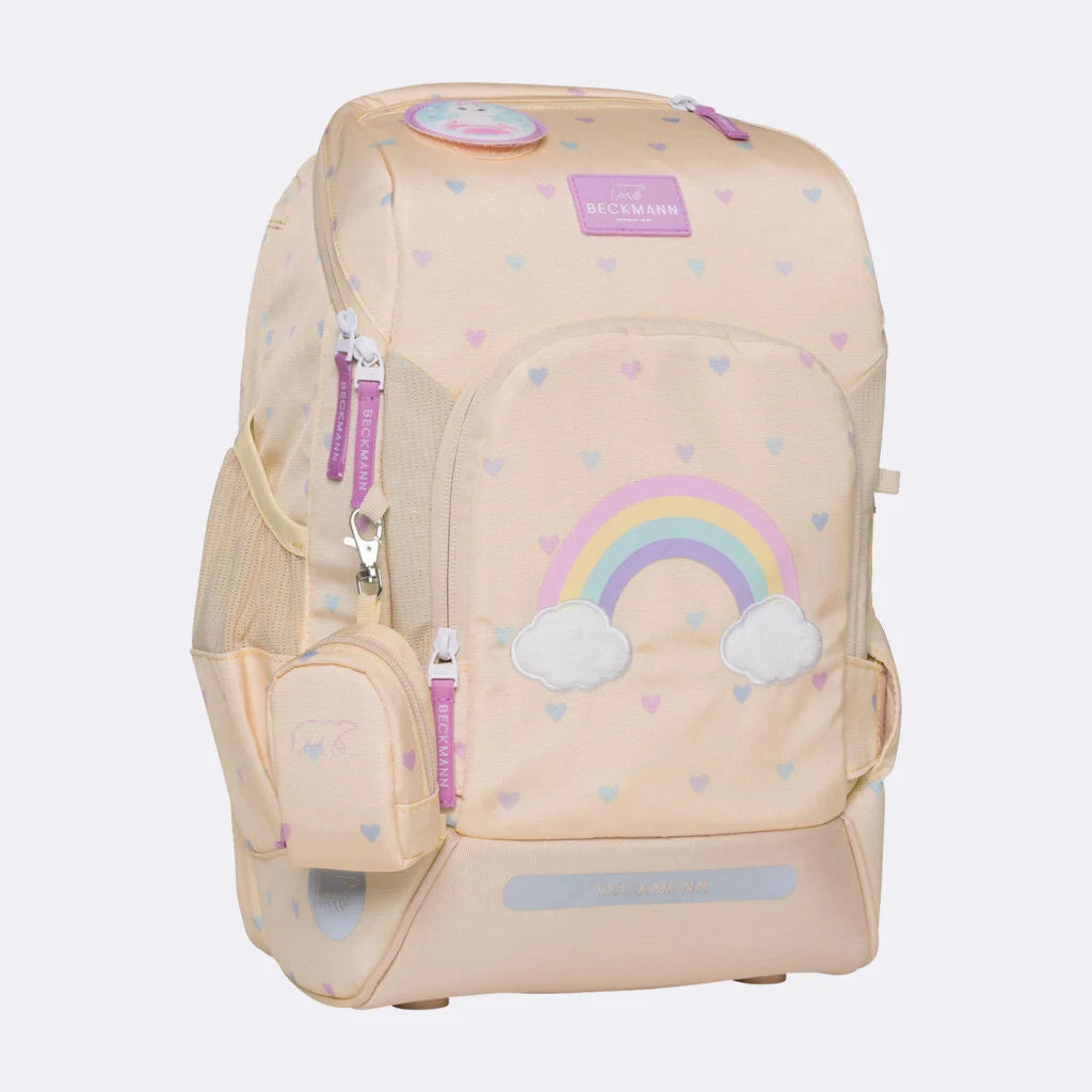 Ghiozdan, rucsac ergonomic cu pernǎ de aer Beckmann, Active Air FLX, Yellow Heart