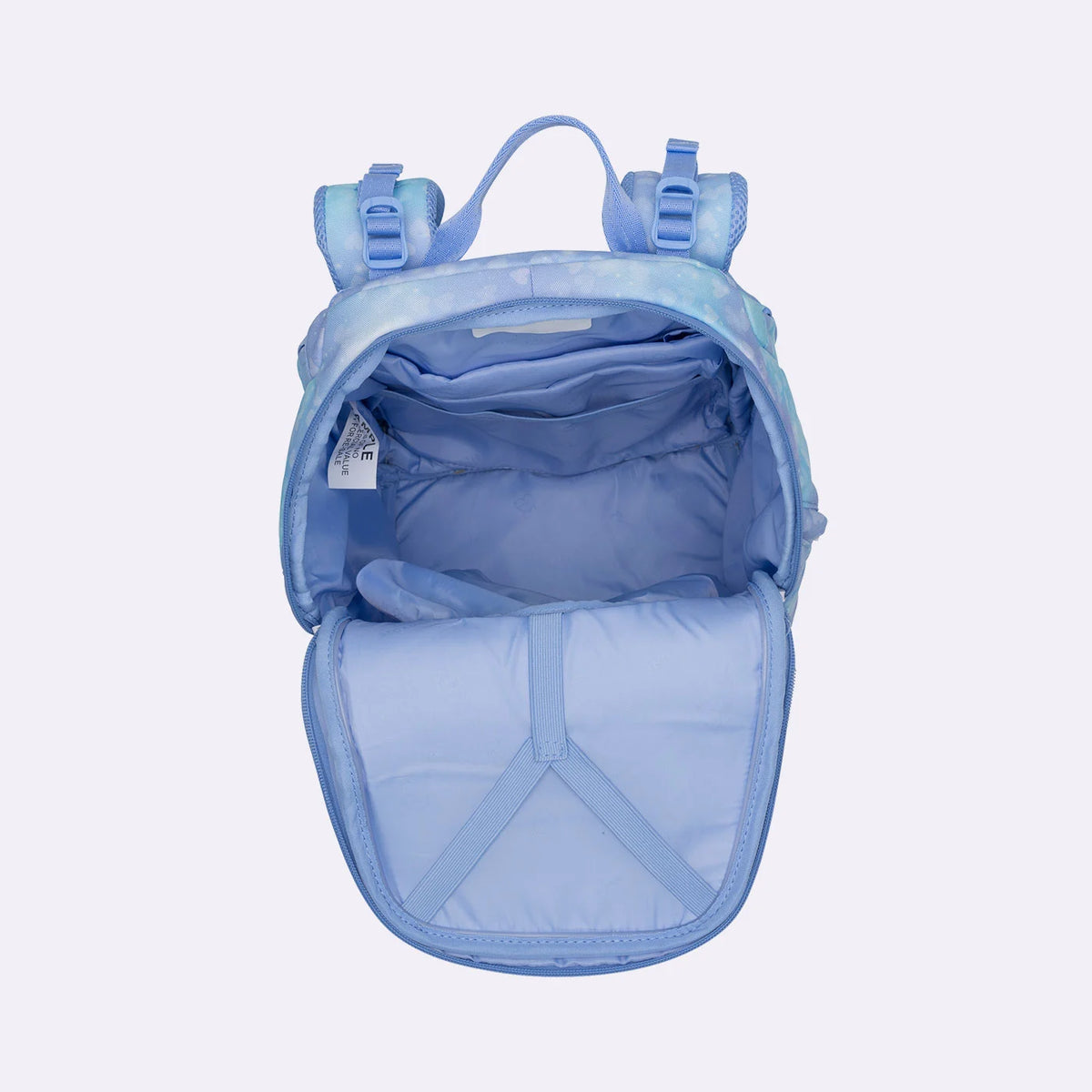 Ghiozdan, rucsac ergonomic cu pernǎ de aer Beckmann, Active Air FLX, Unicorn Princess Ice Blue