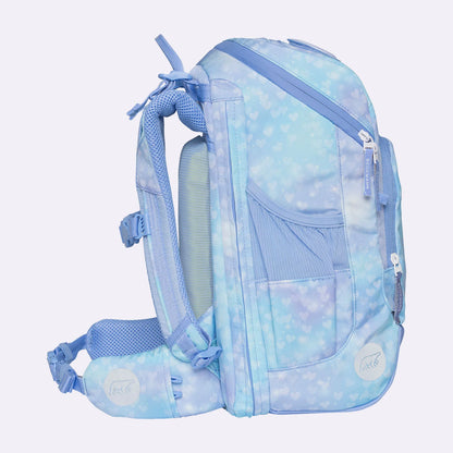 Ghiozdan, rucsac ergonomic cu pernǎ de aer Beckmann, Active Air FLX, Unicorn Princess Ice Blue