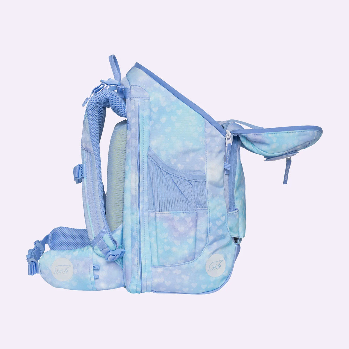 Ghiozdan, rucsac ergonomic cu pernǎ de aer Beckmann, Active Air FLX, Unicorn Princess Ice Blue
