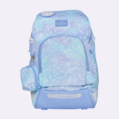 Ghiozdan, rucsac ergonomic cu pernǎ de aer Beckmann, Active Air FLX, Unicorn Princess Ice Blue