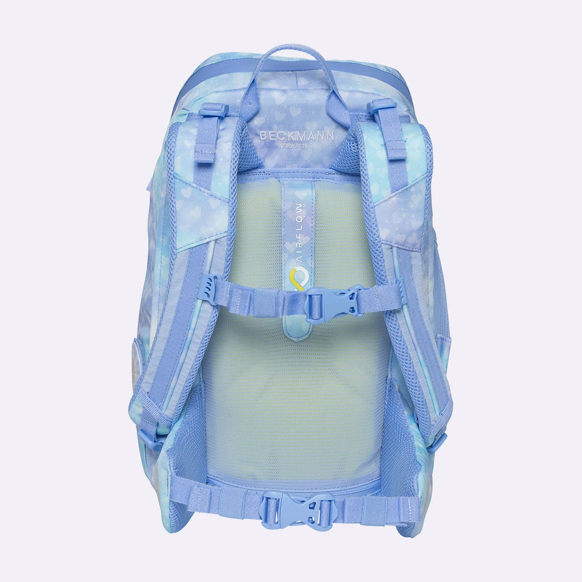 Ghiozdan, rucsac ergonomic cu pernǎ de aer Beckmann, Active Air FLX, Unicorn Princess Ice Blue