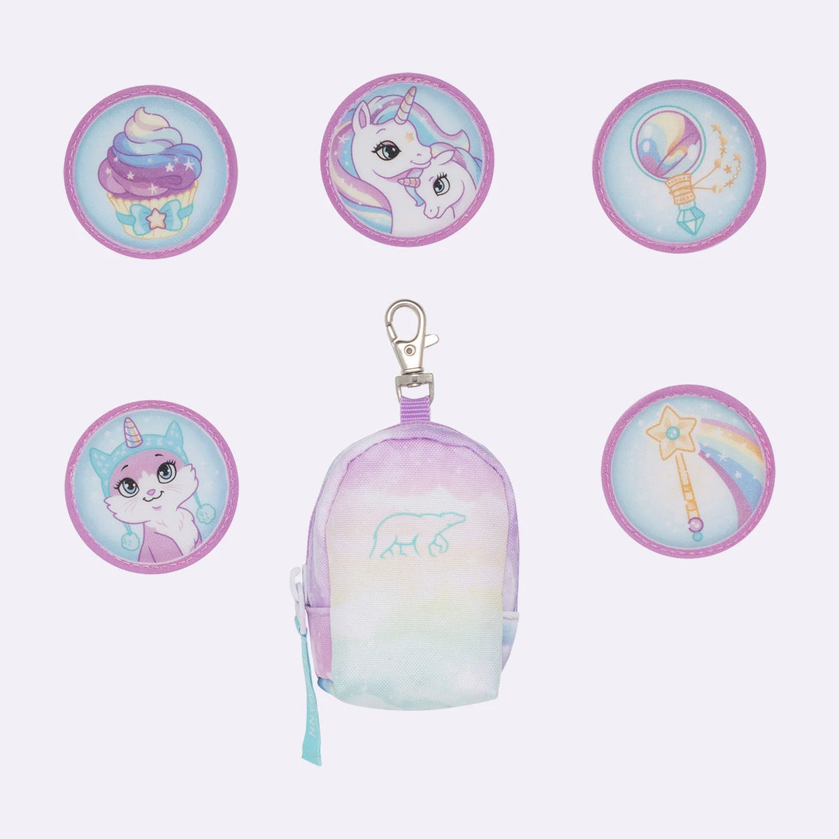 Ghiozdan, rucsac ergonomic cu pernǎ de aer Beckmann Active Air FLX, Unicorn