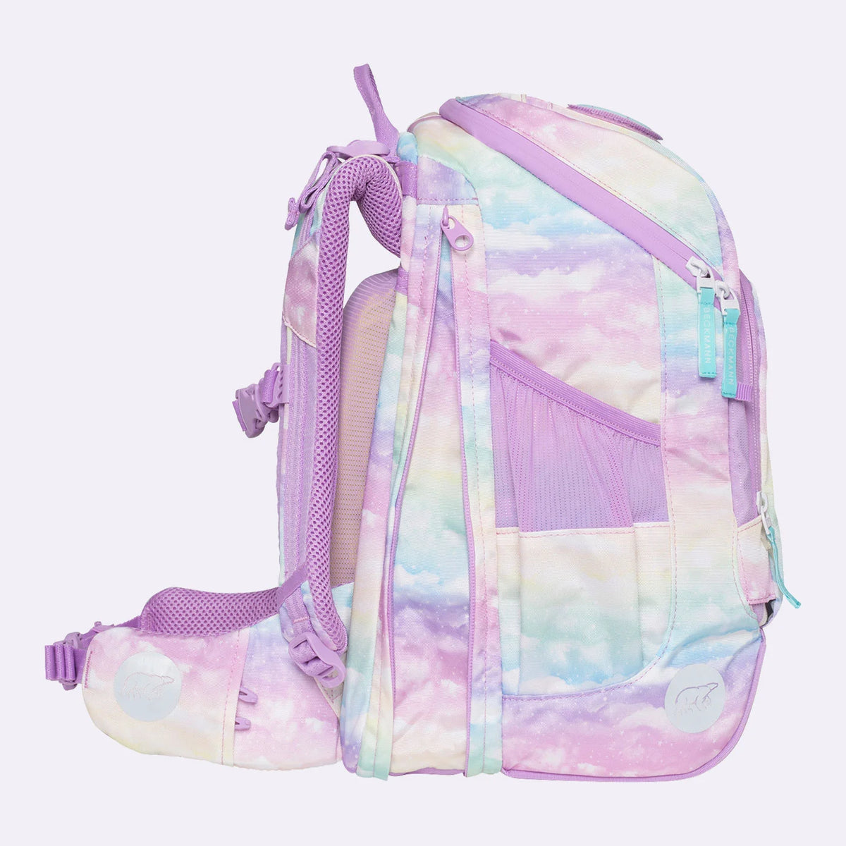 Ghiozdan, rucsac ergonomic cu pernǎ de aer Beckmann Active Air FLX, Unicorn