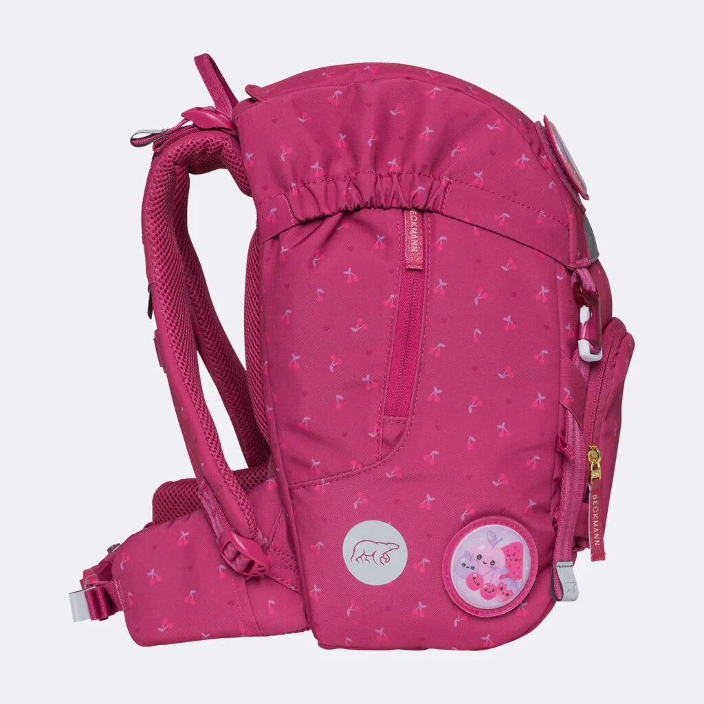 Ghiozdan, rucsac ergonomic Beckmann pentru școală, Clasic, Cherry