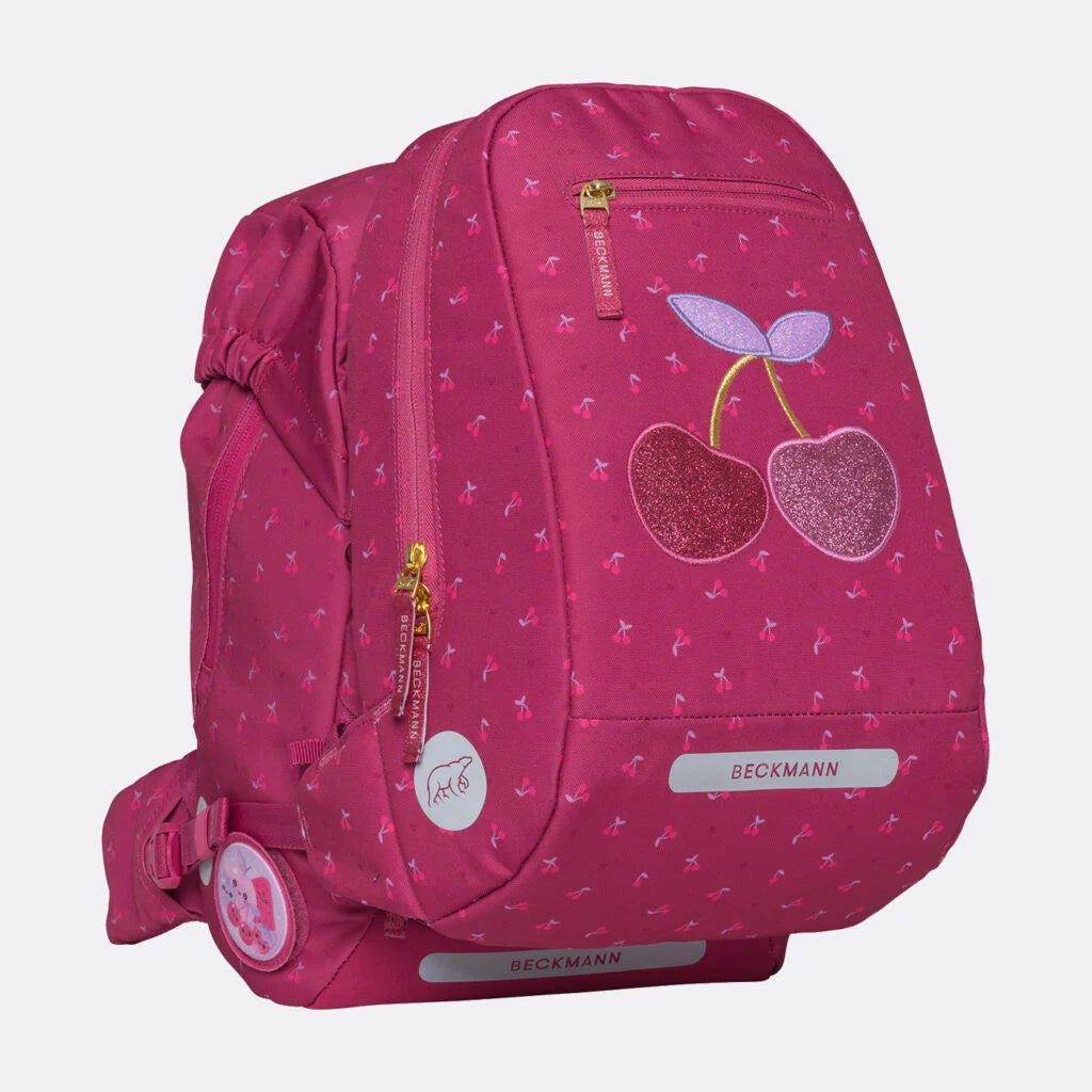 Ghiozdan, rucsac ergonomic Beckmann pentru școală, Clasic, Cherry