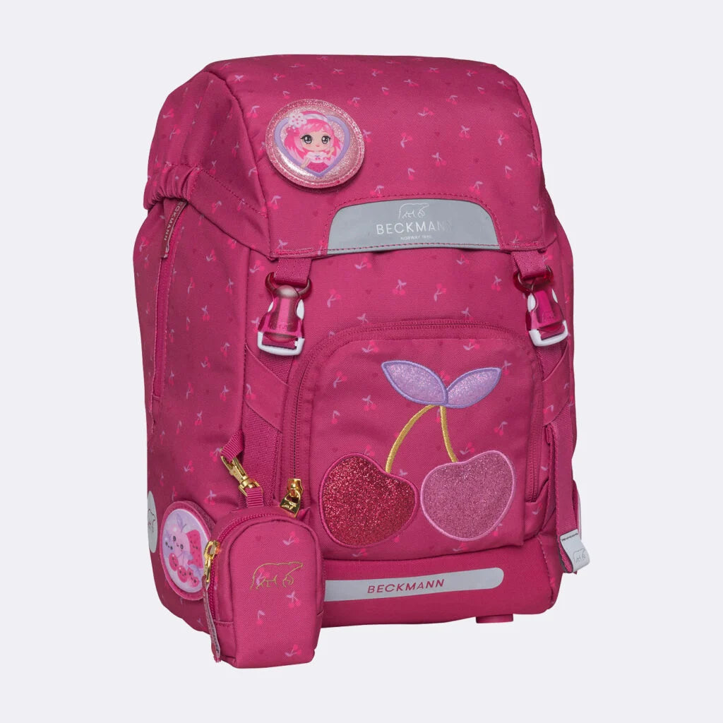Ghiozdan, rucsac ergonomic Beckmann pentru școală, Clasic, Cherry