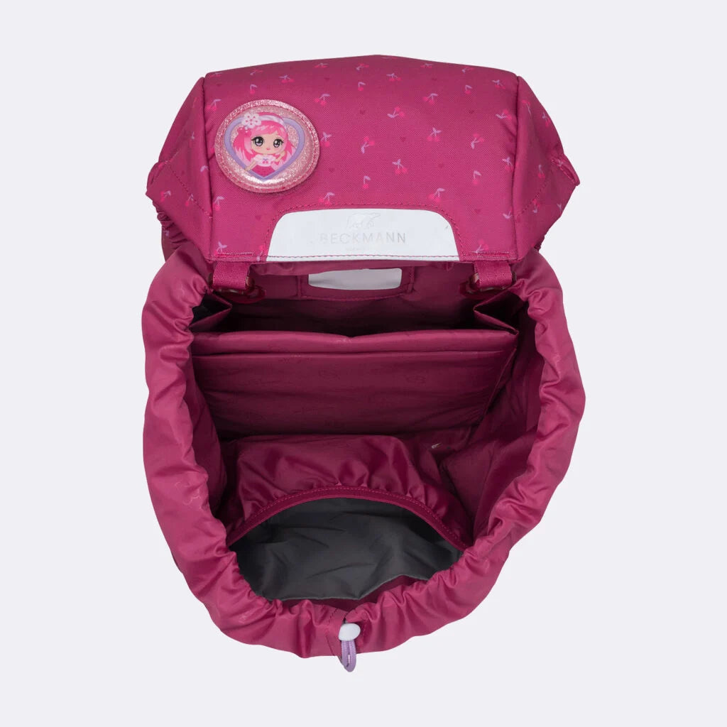 Ghiozdan, rucsac ergonomic Beckmann pentru școală, Clasic, Cherry