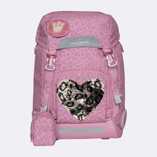 Ghiozdan, rucsac ergonomic pentru școală, Clasic, Furry