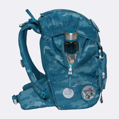 Ghiozdan, rucsac ergonomic Beckmann pentru școală, Clasic, Jungle Game