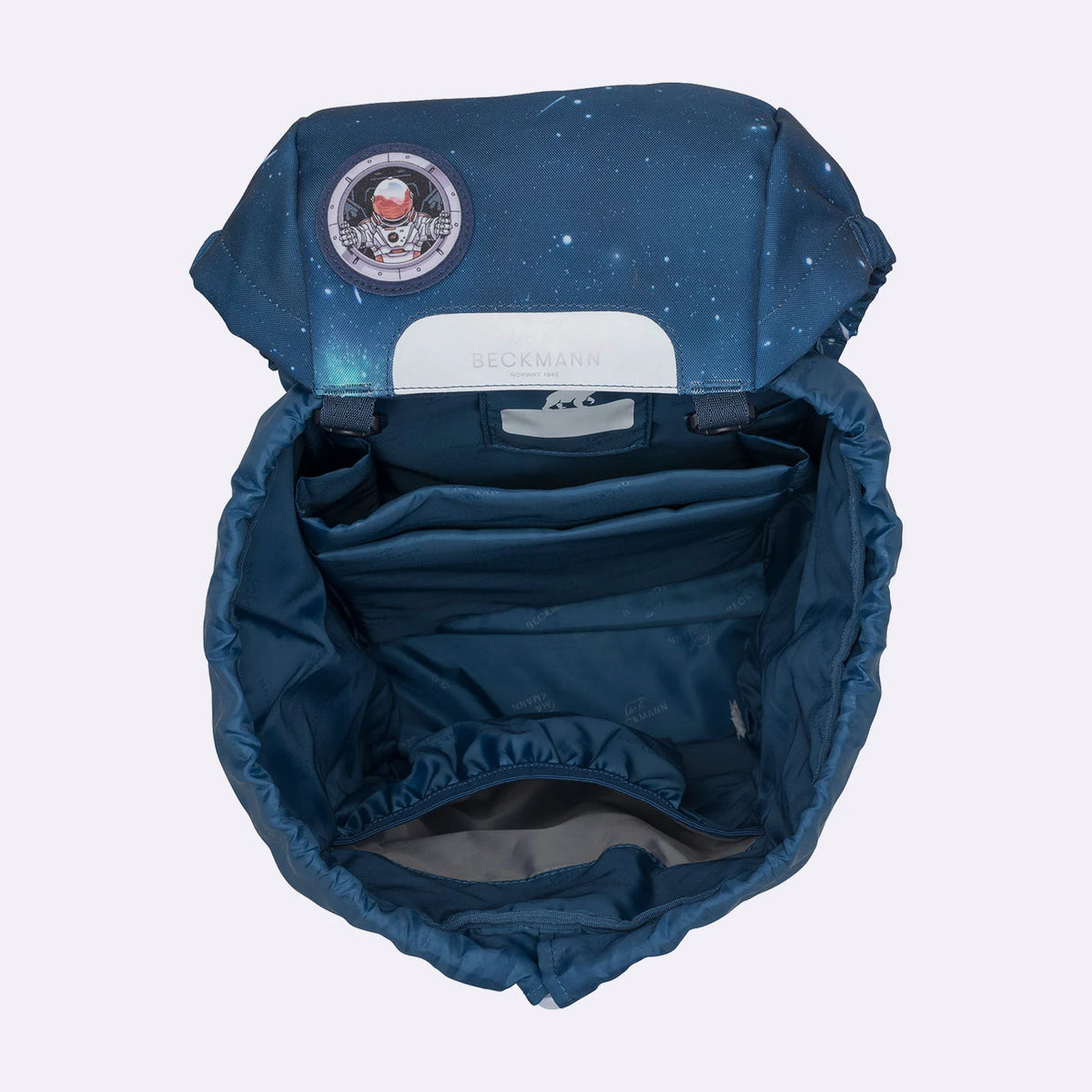 Ghiozdan, rucsac ergonomic Beckmann pentru școală, Clasic, Space Mission