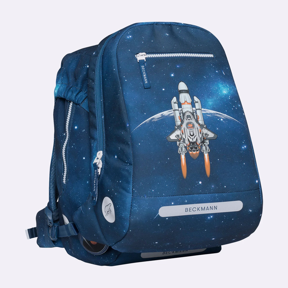 Ghiozdan, rucsac ergonomic Beckmann pentru școală, Clasic, Space Mission