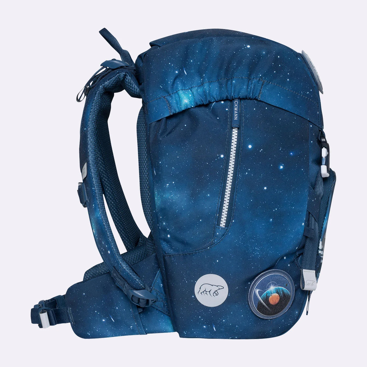 Ghiozdan, rucsac ergonomic Beckmann pentru școală, Clasic, Space Mission