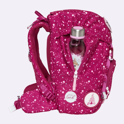 Ghiozdan, rucsac ergonomic Beckmann pentru școală, Clasic, Forest Deer Red