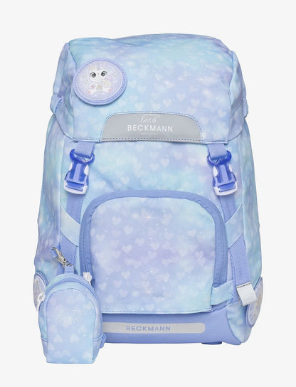 Ghiozdan ergonomic Beckmann pentru școală, Clasic, Unicorn Princess Ice Blue