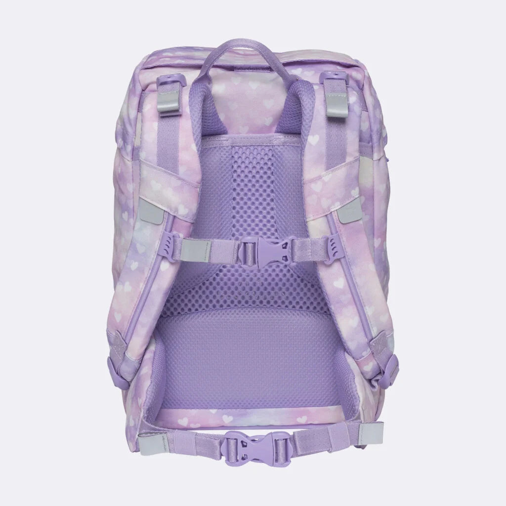Ghiozdan ergonomic Beckmann pentru școală, Clasic, Unicorn Princess Purple