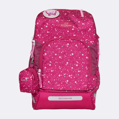 Ghiozdan, rucsac ergonomic cu pernǎ de aer Beckmann, Active Air FLX, Forest Deer Red