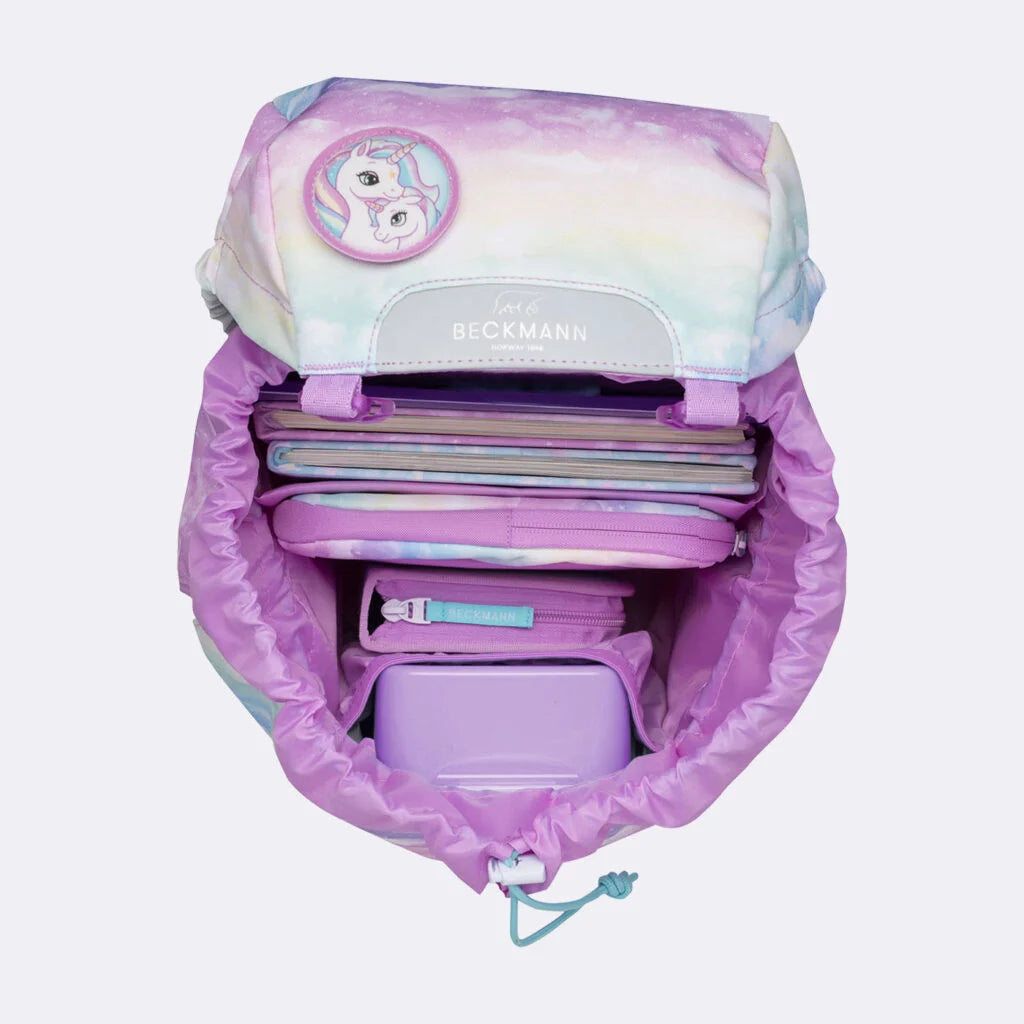 Ghiozdan, rucsac ergonomic Beckmann pentru școală, Clasic, Unicorn