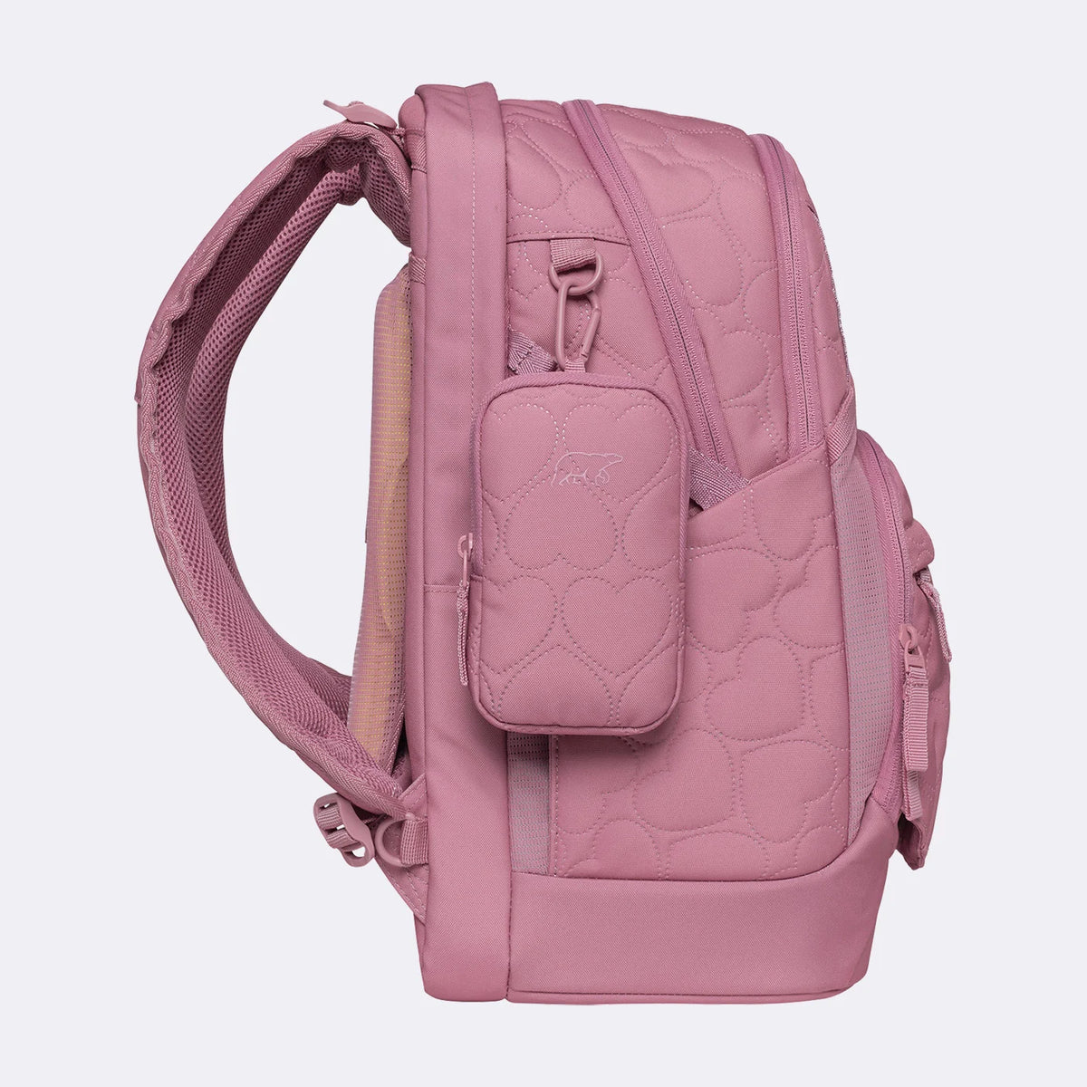 Ghiozdan, rucsac ergonomic Beckmann, Sport Air, Padded hearts rose