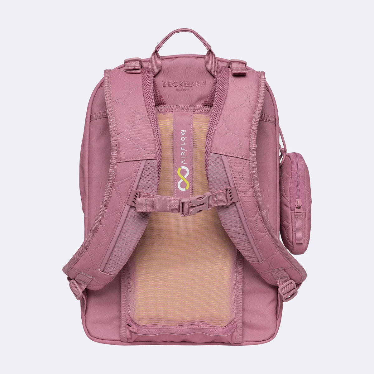 Ghiozdan, rucsac ergonomic Beckmann, Sport Air, Padded hearts rose