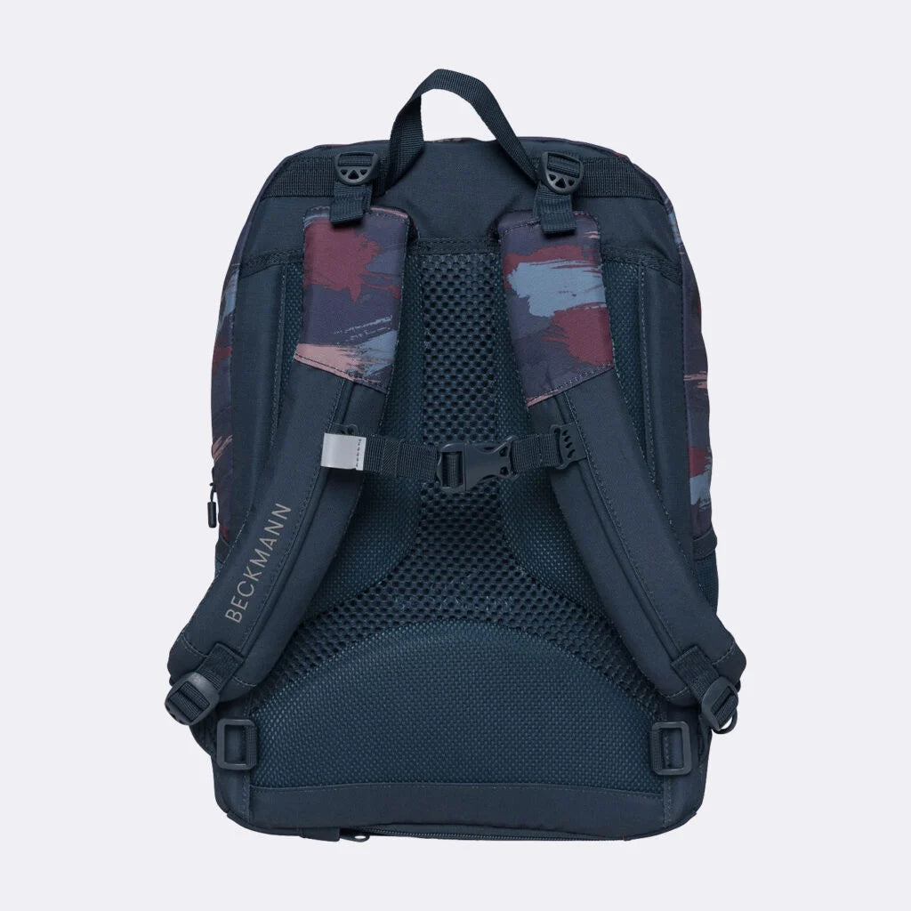 Ghiozdan, rucsac ergonomic Beckmann, 30L, SPORT JUNIOR BLUE BRUSH
