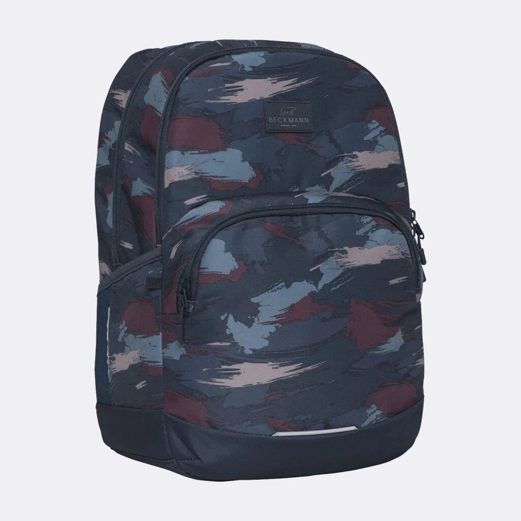 Ghiozdan, rucsac ergonomic Beckmann, 30L, SPORT JUNIOR BLUE BRUSH