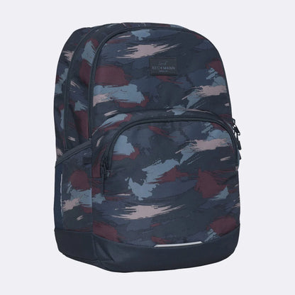 Ghiozdan, rucsac ergonomic Beckmann, 30L, SPORT JUNIOR BLUE BRUSH