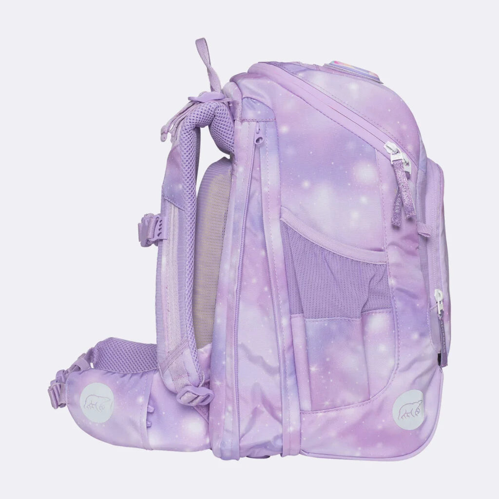 Ghiozdan, rucsac ergonomic cu pernǎ de aer Beckmann Active Air FLX, Candy
