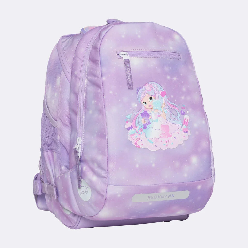 Ghiozdan, rucsac ergonomic cu pernǎ de aer Beckmann Active Air FLX, Candy