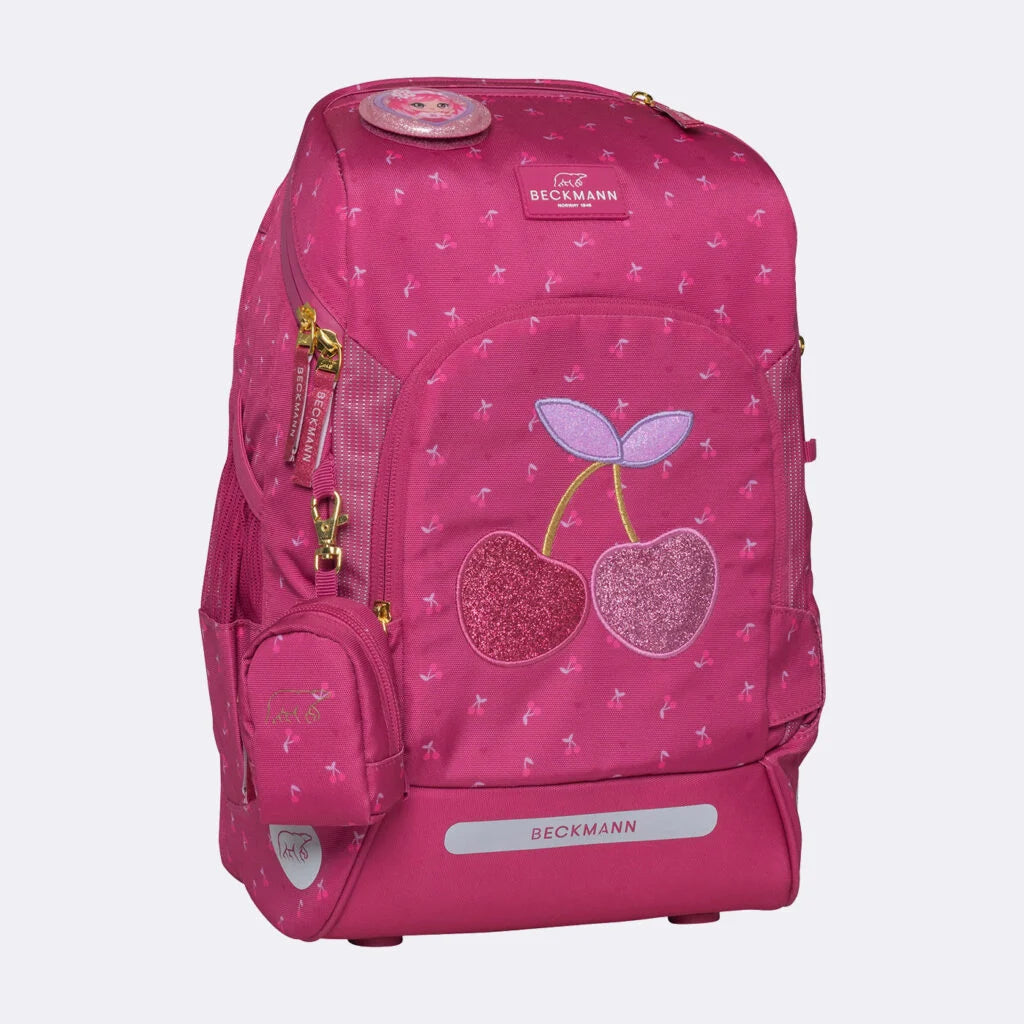 Ghiozdan, rucsac ergonomic cu pernǎ de aer Beckmann Active Air FLX, Cherry