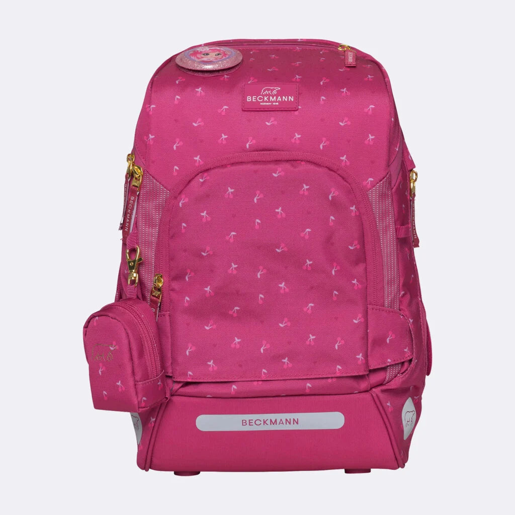 Ghiozdan, rucsac ergonomic cu pernǎ de aer Beckmann Active Air FLX, Cherry