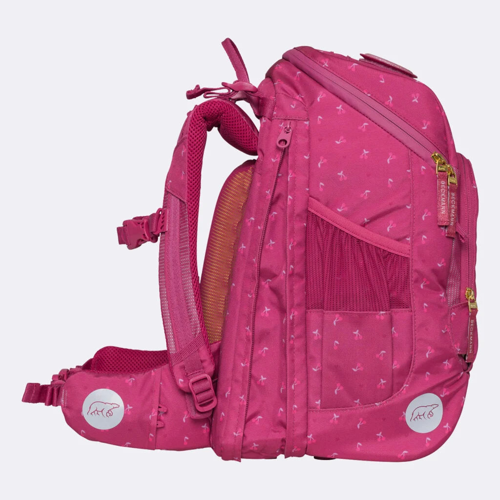 Ghiozdan, rucsac ergonomic cu pernǎ de aer Beckmann Active Air FLX, Cherry