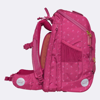 Ghiozdan, rucsac ergonomic cu pernǎ de aer Beckmann Active Air FLX, Cherry