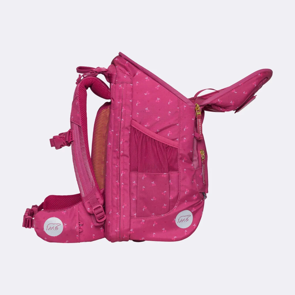 Ghiozdan, rucsac ergonomic cu pernǎ de aer Beckmann Active Air FLX, Cherry