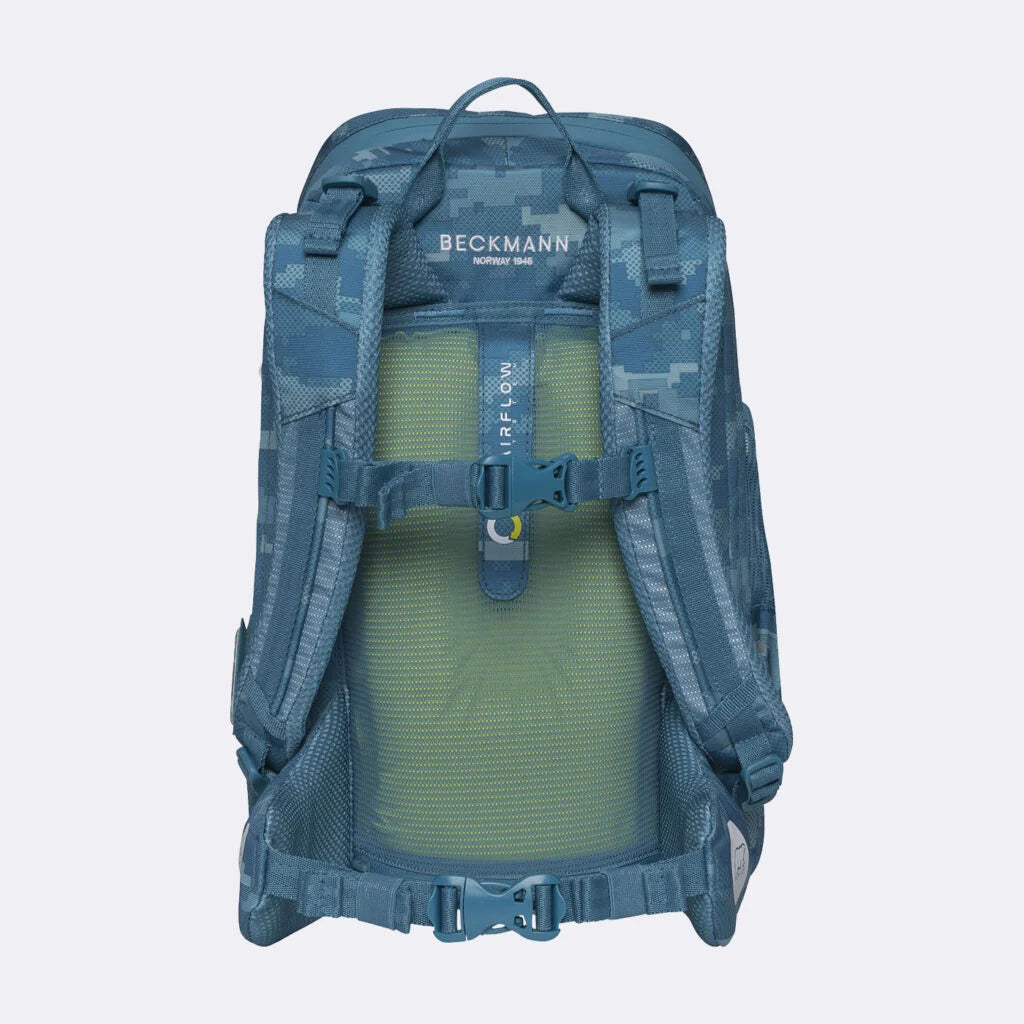 Ghiozdan, rucsac ergonomic cu pernǎ de aer Beckmann, Active Air FLX, Jungle game