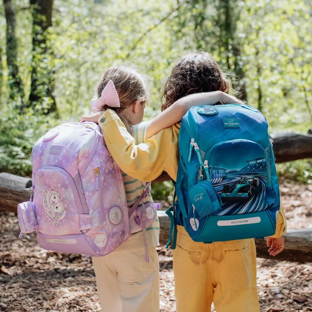 Ghiozdan, rucsac ergonomic cu pernǎ de aer Beckmann, Active Air FLX, Racing