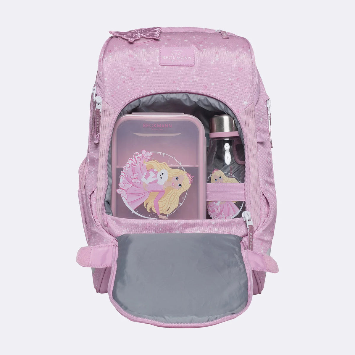 Ghiozdan, rucsac ergonomic cu pernǎ de aer Beckmann, Active Air FLX, Rosie