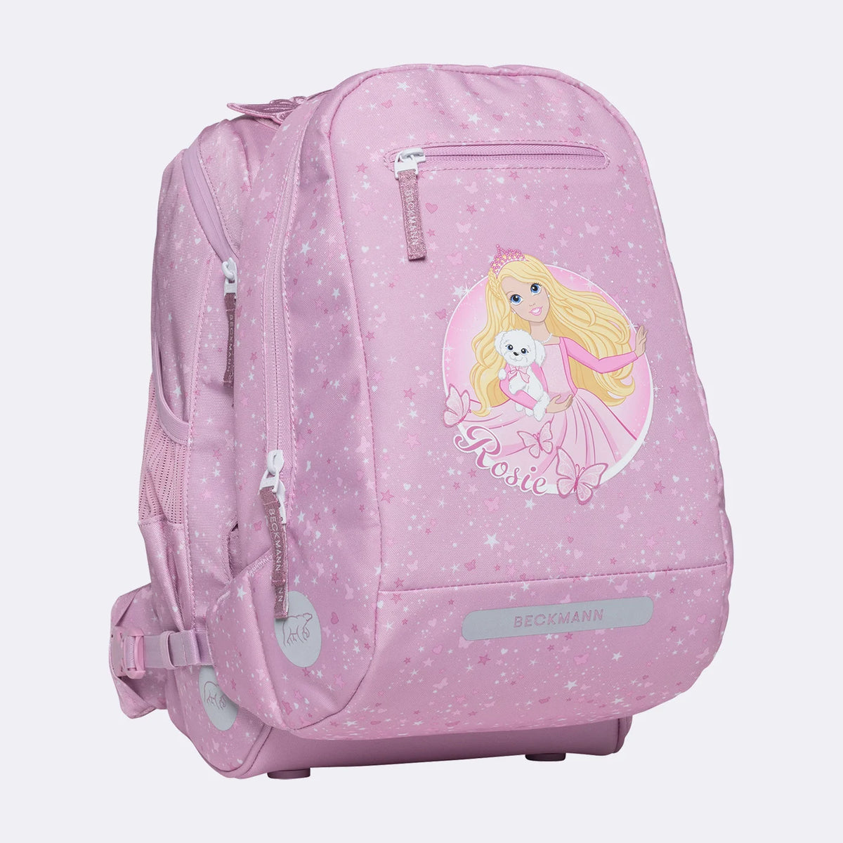 Ghiozdan, rucsac ergonomic cu pernǎ de aer Beckmann, Active Air FLX, Rosie