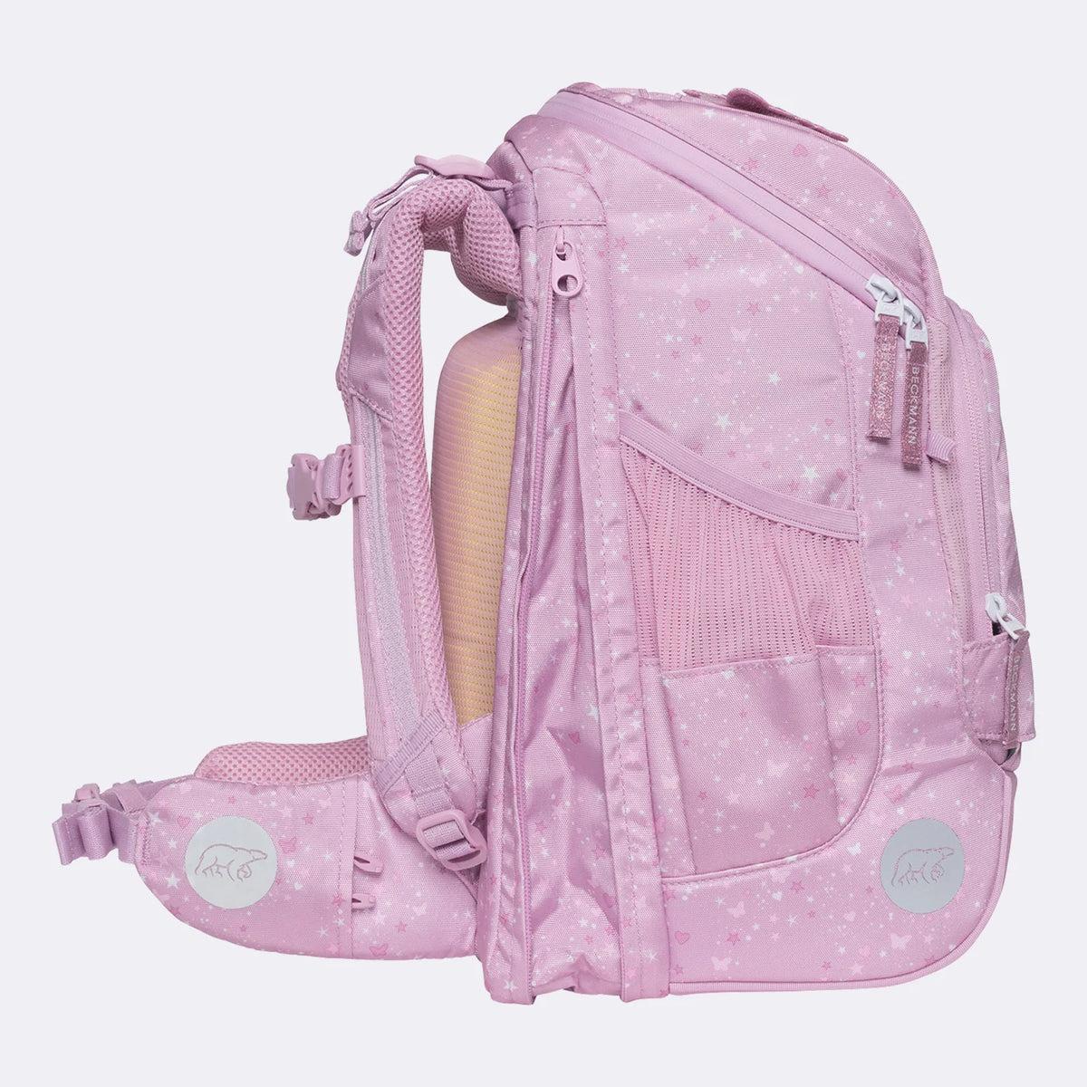 Ghiozdan, rucsac ergonomic cu pernǎ de aer Beckmann, Active Air FLX, Rosie