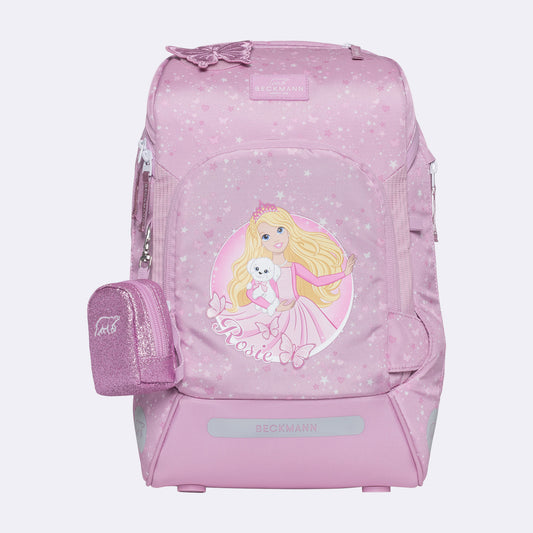 Ghiozdan, rucsac ergonomic cu perna de aer, Active Air FLX, Rosie