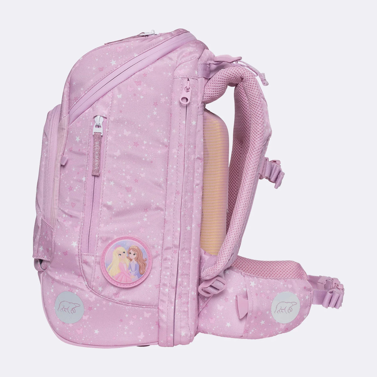 Ghiozdan, rucsac ergonomic cu pernǎ de aer Beckmann, Active Air FLX, Rosie