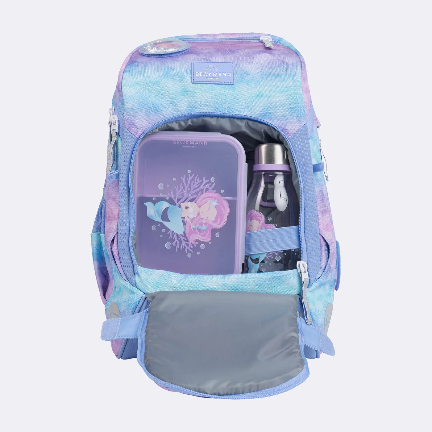 Ghiozdan, rucsac ergonomic cu pernǎ de aer Beckmann, Active Air FLX, Seashell
