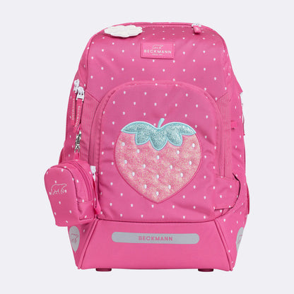 Ghiozdan, rucsac ergonomic cu perna de aer Beckmann, Active Air FLX, Strawberry